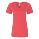 Bella + Canvas® Relaxed TriBlend Jersey V-Neck Ladies' Tee