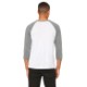 Bella + Canvas® Poly Cotton Unisex Baseball 3/4-Sleeve Tee