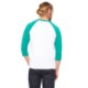 Bella + Canvas® Poly Cotton Unisex Baseball 3/4-Sleeve Tee