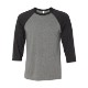 Bella + Canvas® Triblend Unisex Baseball 3/4-Sleeve Tee