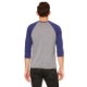 Bella + Canvas® Triblend Unisex Baseball 3/4-Sleeve Tee