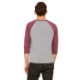 Bella + Canvas® Triblend Unisex Baseball 3/4-Sleeve Tee