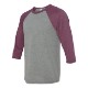 Bella + Canvas® Triblend Unisex Baseball 3/4-Sleeve Tee