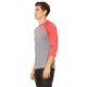 Bella + Canvas® Triblend Unisex Baseball 3/4-Sleeve Tee
