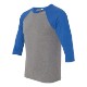 Bella + Canvas® Triblend Unisex Baseball 3/4-Sleeve Tee