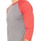 Bella + Canvas® Triblend Unisex Baseball 3/4-Sleeve Tee