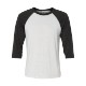 Bella + Canvas® Triblend Unisex Baseball 3/4-Sleeve Tee