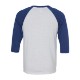 Bella + Canvas® Triblend Unisex Baseball 3/4-Sleeve Tee