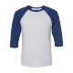 Bella + Canvas® Triblend Unisex Baseball 3/4-Sleeve Tee