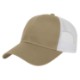 Value Two Tone Cotton Twill Constructed Cap with Mesh Back