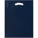 Fold-Over Reinforced Die Cut Plastic Bag, 15" x 19"