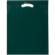 Fold-Over Reinforced Die Cut Plastic Bag, 15" x 19"