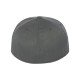 Flexfit® Wool Blend Constructed Fitted Flat Bill Cap
