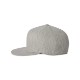 Flexfit® Wool Blend Constructed Fitted Flat Bill Cap