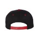 Flexfit® Wool Blend Flat Bill Snapback Constructed Cap