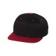 Flexfit® Wool Blend Flat Bill Snapback Constructed Cap