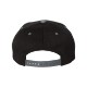 Flexfit® Wool Blend Flat Bill Snapback Constructed Cap