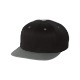 Flexfit® Wool Blend Flat Bill Snapback Constructed Cap