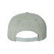 Flexfit® Wool Blend Flat Bill Snapback Constructed Cap
