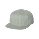 Flexfit® Wool Blend Flat Bill Snapback Constructed Cap