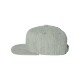 Flexfit® Wool Blend Flat Bill Snapback Constructed Cap