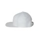 Flexfit® Wool Blend Flat Bill Snapback Constructed Cap