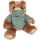 Green Scrub Plush Bear, 8"