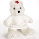 Nurse Plush Bear, 8"