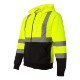 ML Kishigo® Hi-Vis Hooded Full-Zip Men's Sweatshirt