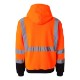 ML Kishigo® Hi-Vis Hooded Full-Zip Men's Sweatshirt