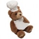 Chef Plush Bear, 8"