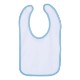 Rabbit Skins® Ringspun Cotton Jersey Contrast Color Infant Bib