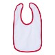 Rabbit Skins® Ringspun Cotton Jersey Contrast Color Infant Bib