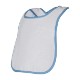 Rabbit Skins® Cotton Terry Contrast Color Infant Snap Bib