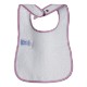 Rabbit Skins® Cotton Terry Contrast Color Infant Snap Bib
