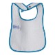 Rabbit Skins® Cotton Terry Contrast Color Infant Snap Bib