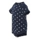 Rabbit Skins® Dots & Stripes Ringspun Cotton Lap Shoulder Infant Creeper