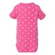 Rabbit Skins® Dots & Stripes Ringspun Cotton Lap Shoulder Infant Creeper