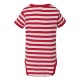 Rabbit Skins® Dots & Stripes Ringspun Cotton Lap Shoulder Infant Creeper
