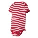 Rabbit Skins® Dots & Stripes Ringspun Cotton Lap Shoulder Infant Creeper