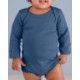 Rabbit Skins® Lap Shoulder Long Sleeve Infant Creeper, Colors