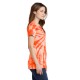 Port & Company® Essential Tie-Dye V Neck Ladies' Tee
