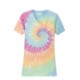 Port & Company® Essential Tie-Dye V Neck Ladies' Tee