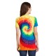 Port & Company® Essential Tie-Dye V Neck Ladies' Tee