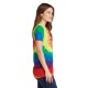 Port & Company® Essential Tie-Dye V Neck Ladies' Tee