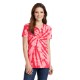 Port & Company® Essential Tie-Dye V Neck Ladies' Tee