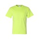 JERZEES® Dri-Power® Active 50/50 Men's Performance Pocket Tee, Safety Colors