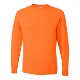 JERZEES® Dri-Power® Active 50/50 Men's Long Sleeve Performance Tee, Safety Colors
