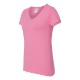 Gildan® Heavy Cotton™ 100% Cotton Ladies' V Neck Tee