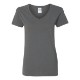 Gildan® Heavy Cotton™ 100% Cotton Ladies' V Neck Tee